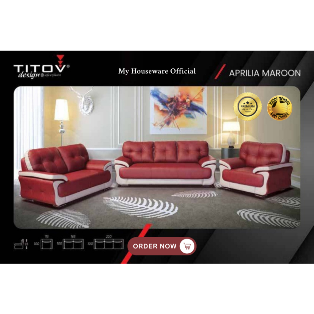 BONUS MEJA TAMU  SOFA TAMU CLASSIC TITOV | SOFA MINIMALIST TITOV | SOFA 321 TITOV | APRILIA