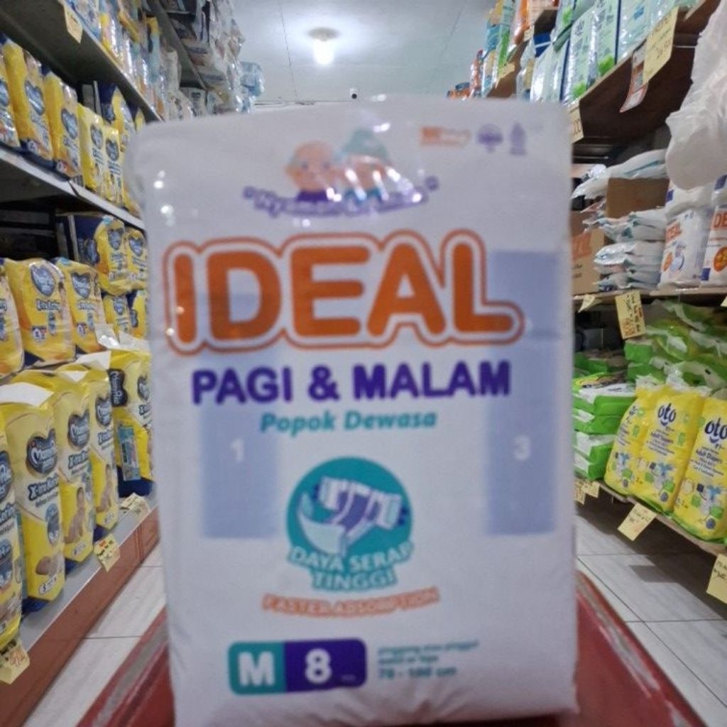 Popok Dewasa IDEAL Perekat  M8