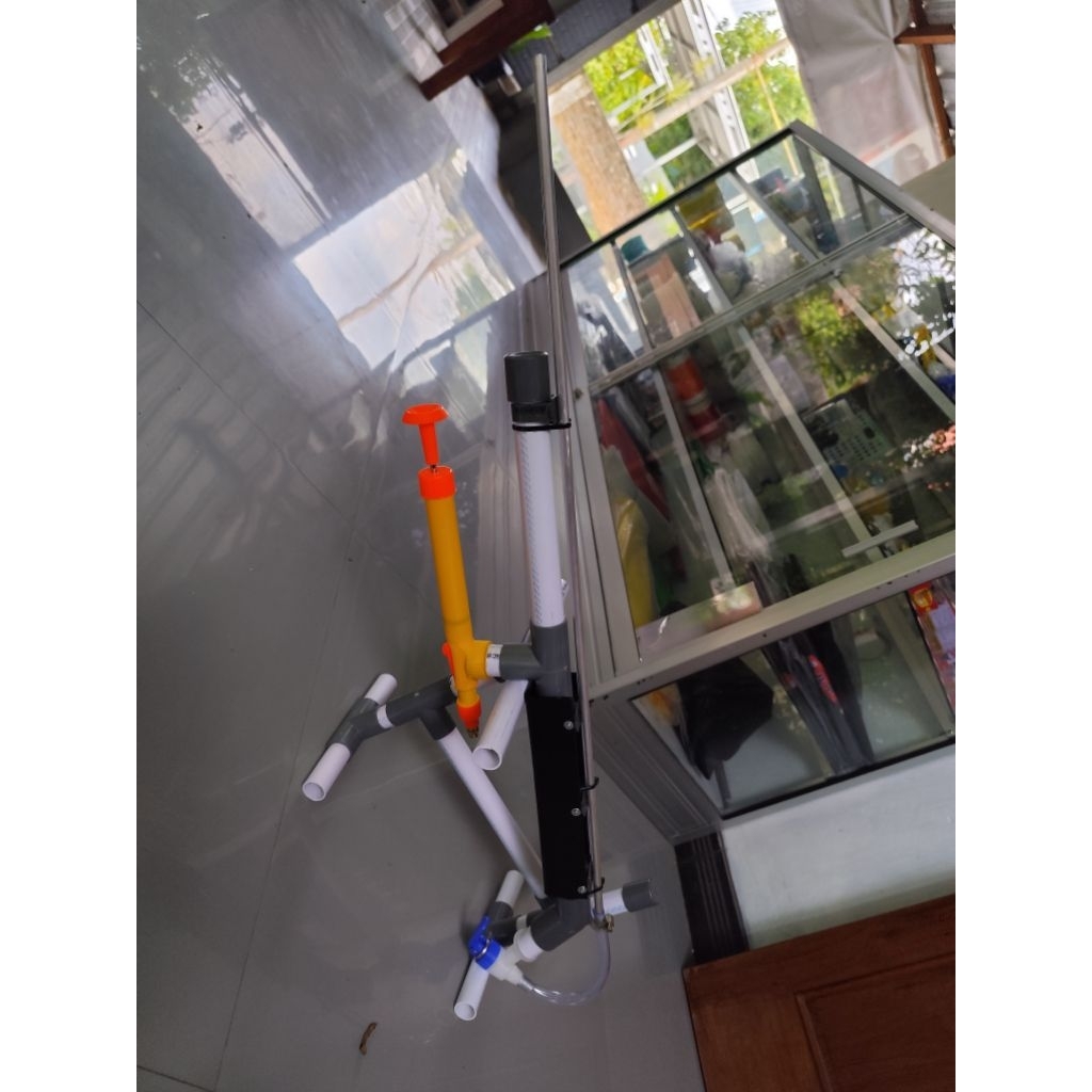bahan bahan pompa pipa paralon pvc paser ikan