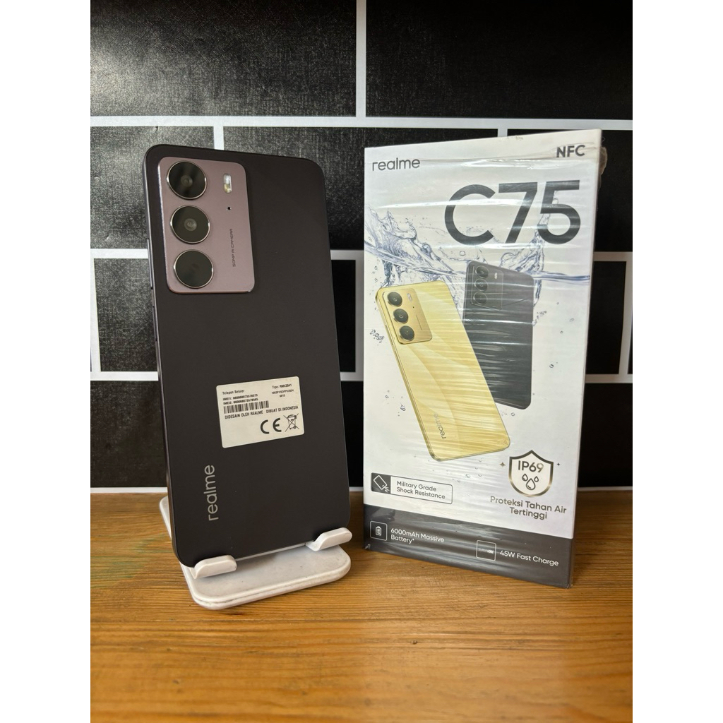 Realme C75 8/128 Second Resmi Indonesia