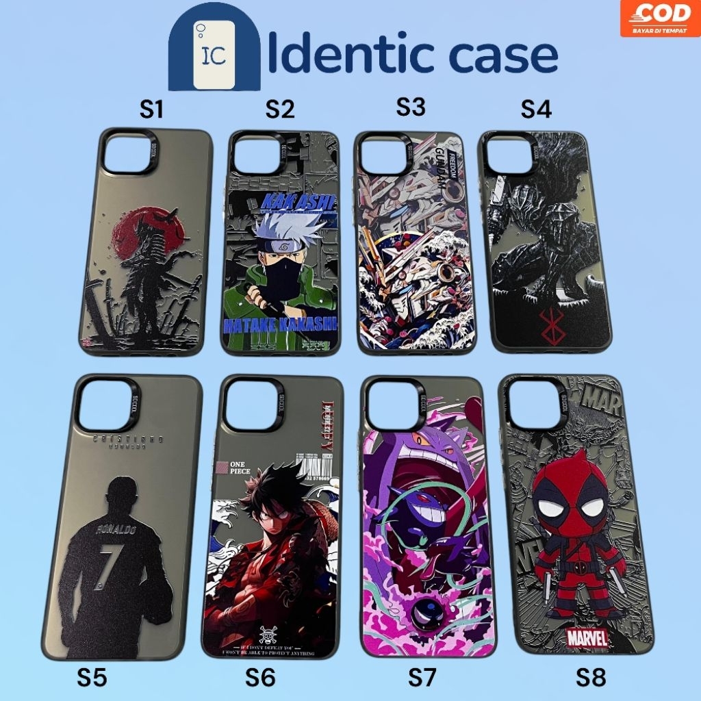 Case IMD Hologram  OPPO A16K/A16E / So Cool Polos / So cool Gambar / Soft Case / Case Karakter / Cas