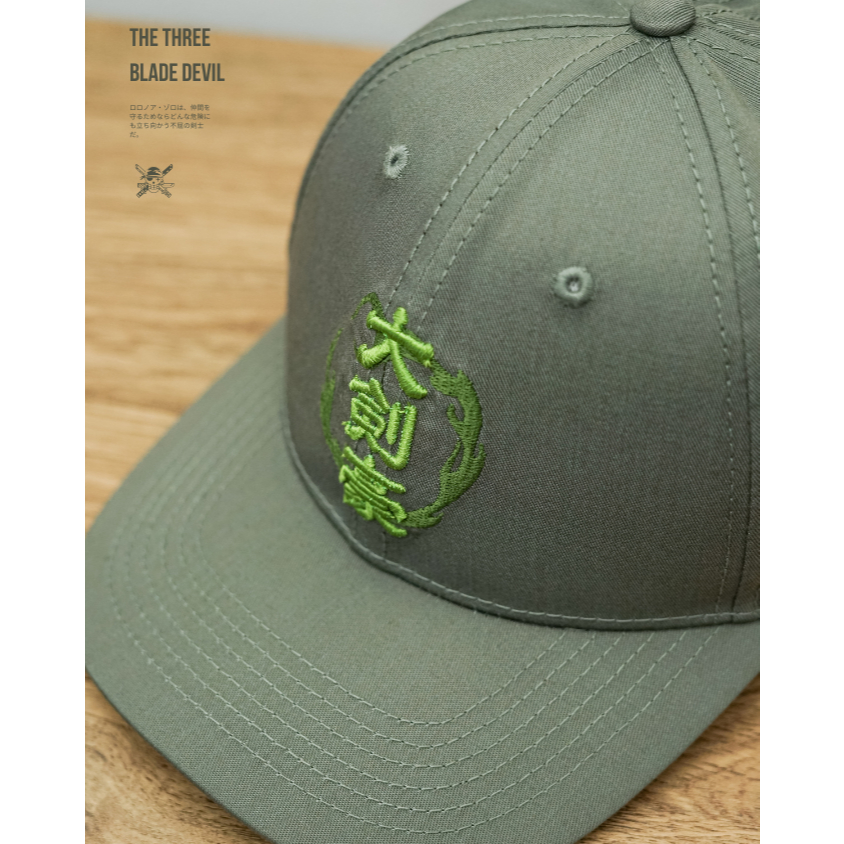 Topi Anime zoro | Ikuzo.studio |  baseball cap | Roronoa zoro | One Piece