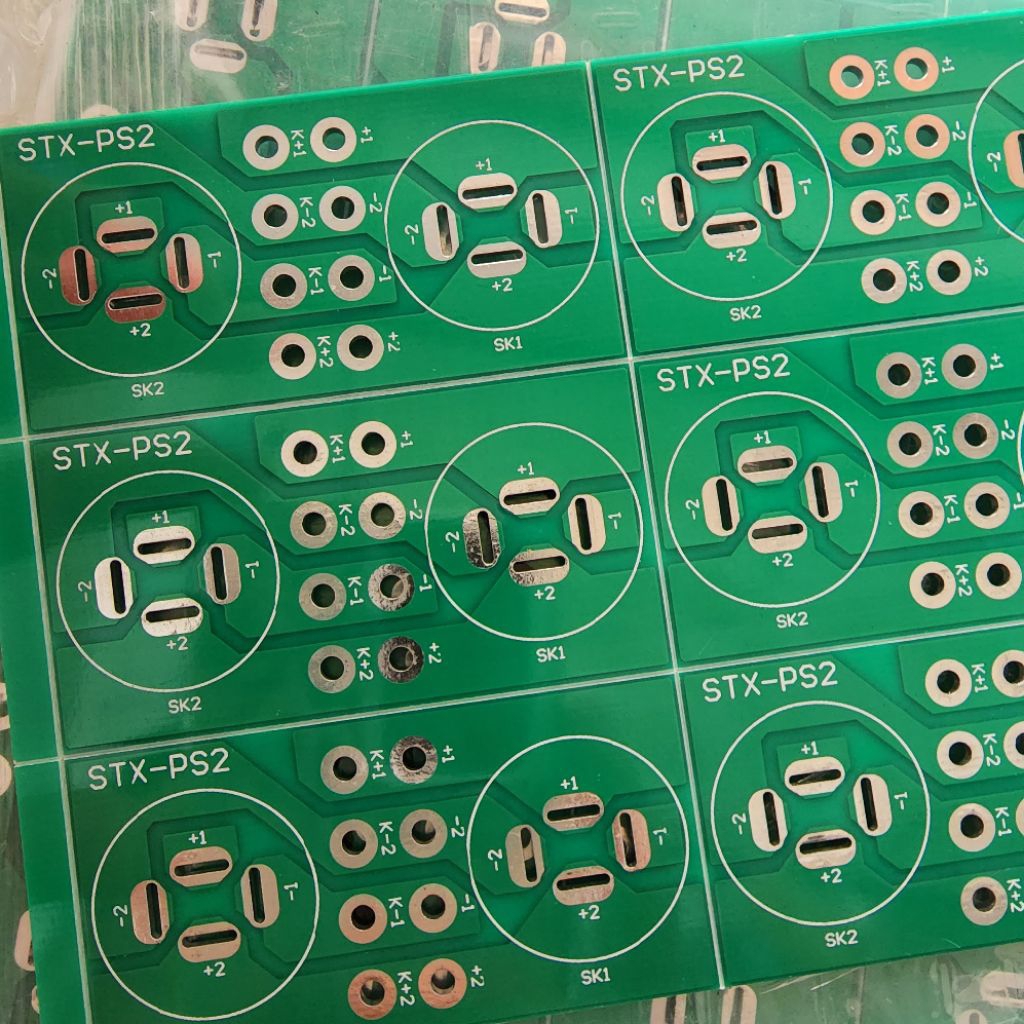PCB Socket Speakon Double Layer STX