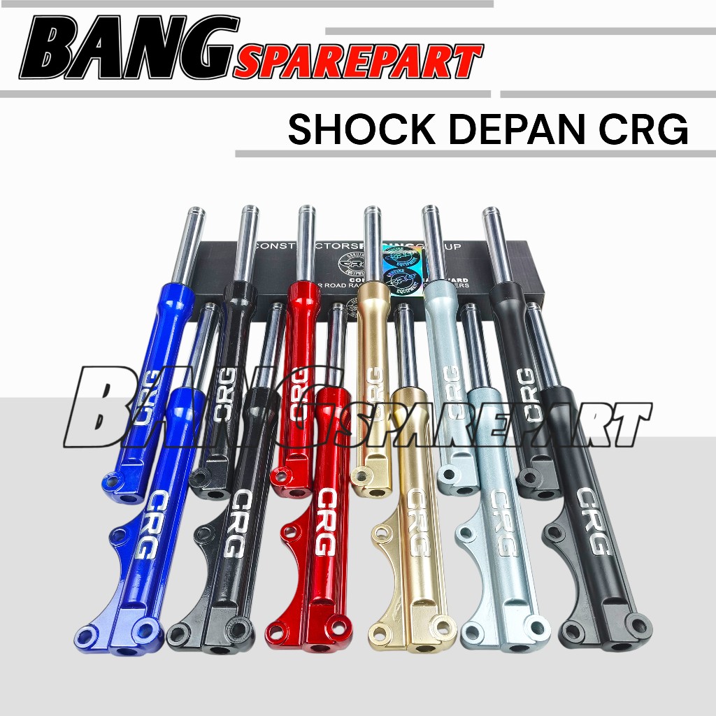 Shock Depan CRG Variasi Motor Matic Shock Depan Mio / Vario / Beat – Pilihan Warna Lengkap