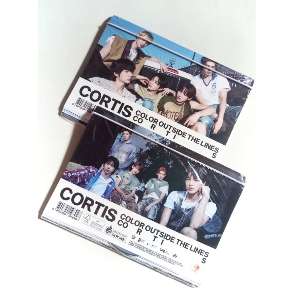 (READY STOCK) CORTIS ALBUM COLOR OUTSIDE THE LINES SEALED MARTIN JAMES JUHOON SEONGHYEON KEONHO OFFI