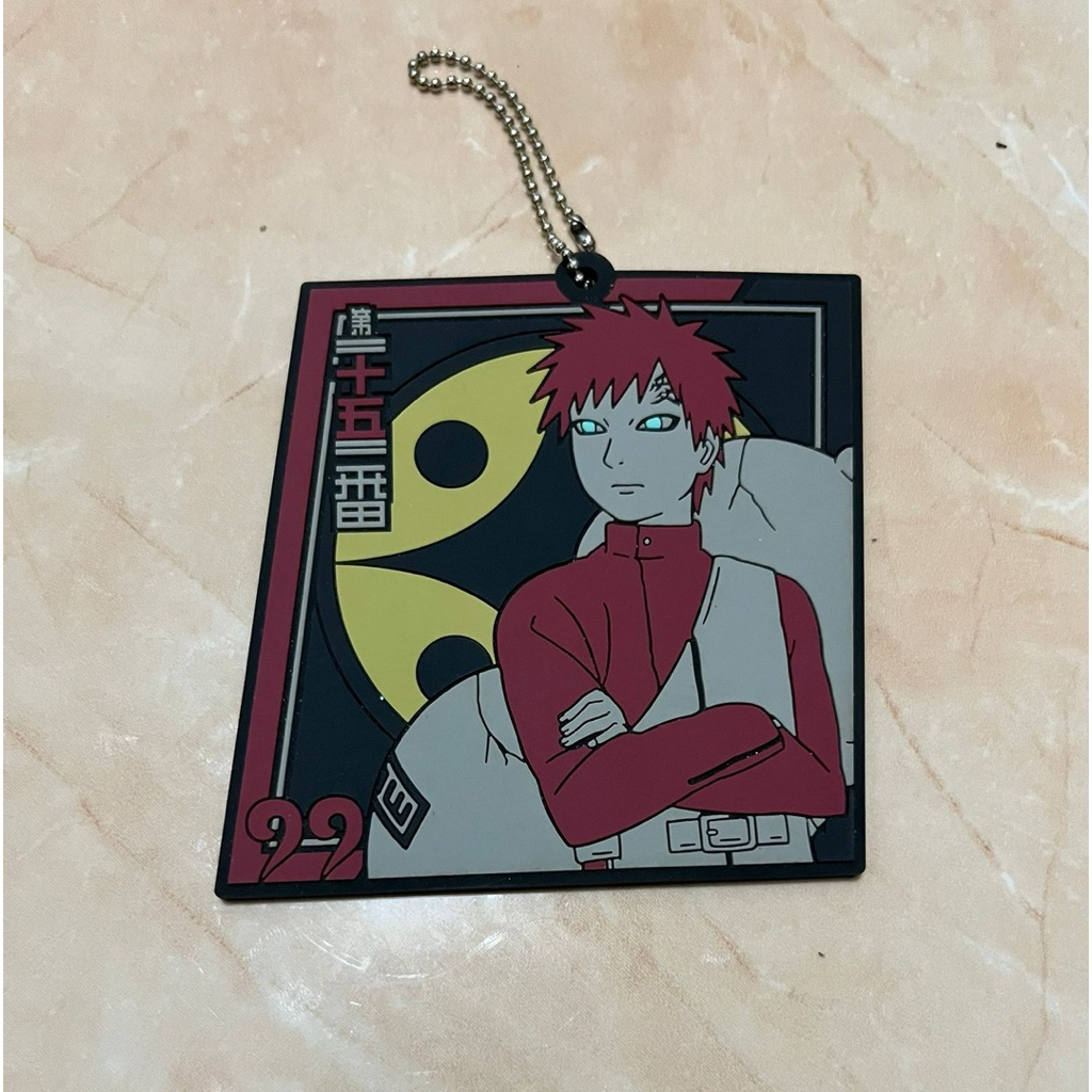 Gaara Naruto 99 Naruto Rubber Mascot 64327 Bandai