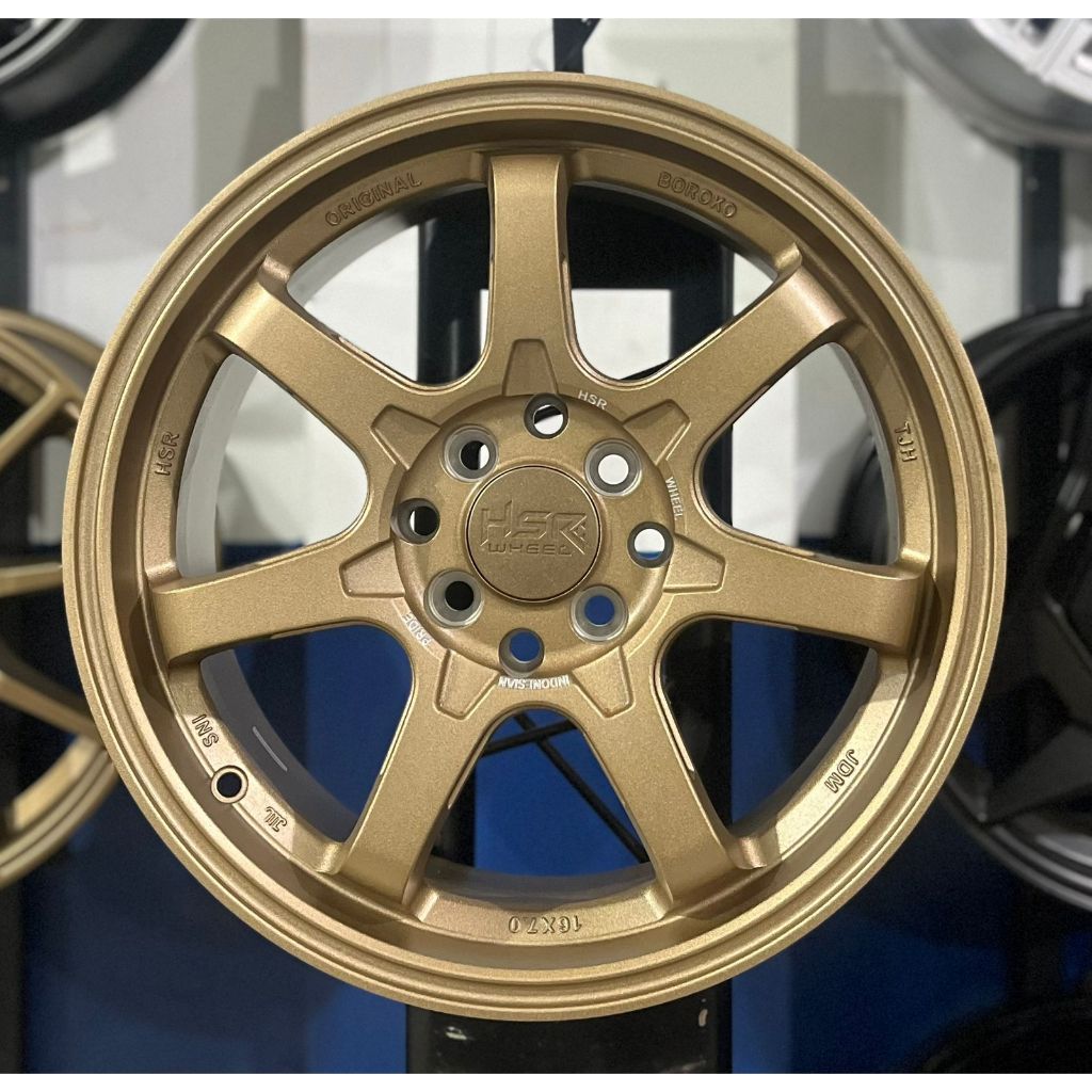 velg mobil TE37 Ring16 HSR BOROKO TJH untuk avega city baleno jazz alvez avanza dll ring16