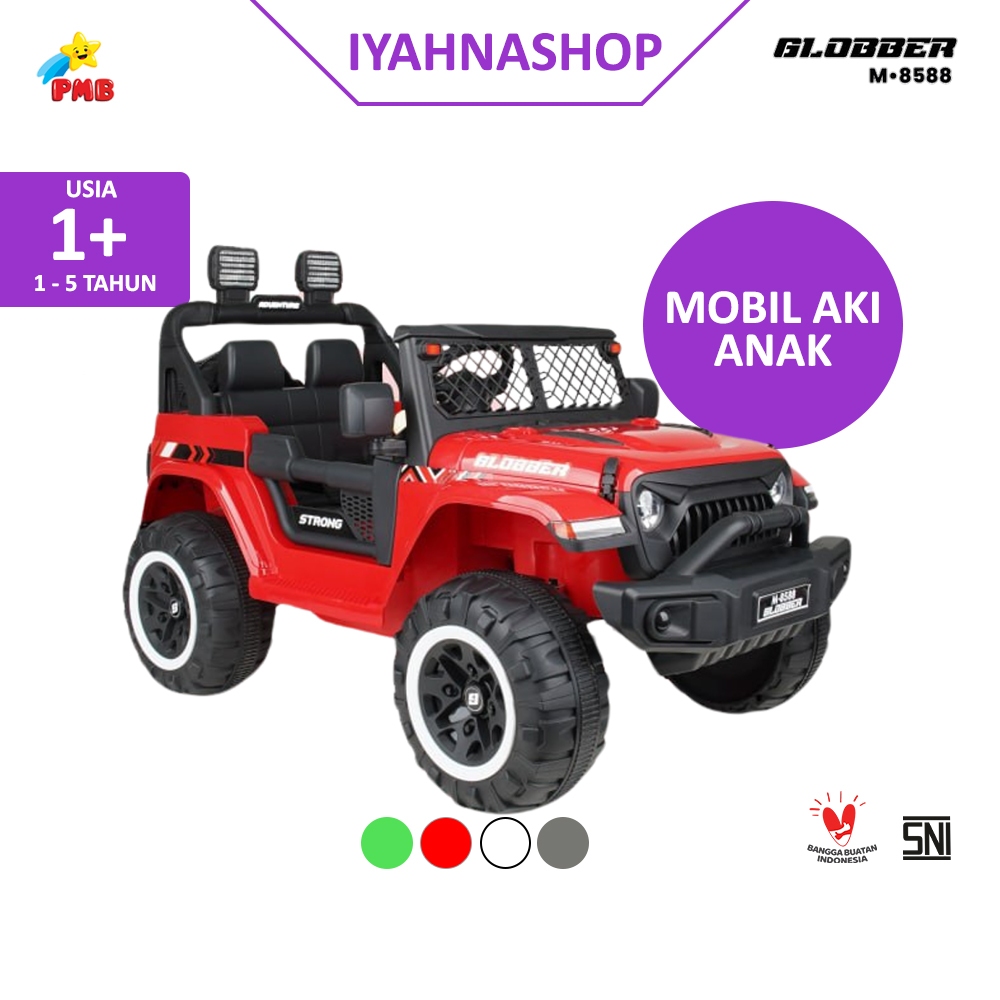 MOBIL AKI ANAK REMOT CONTROL GLOBBER PMB M8588