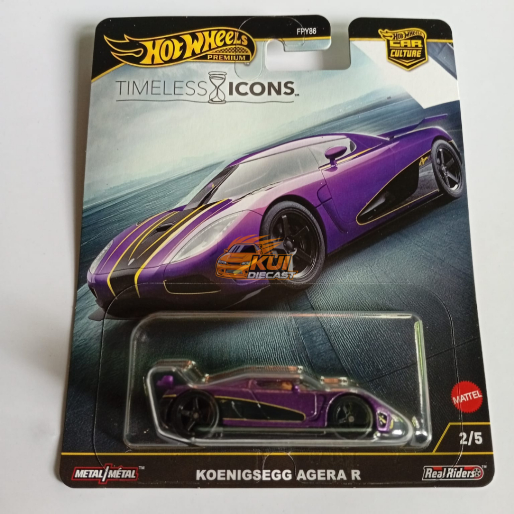 Hot Wheels Premium Timeless Icons Koenigsegg Agera R