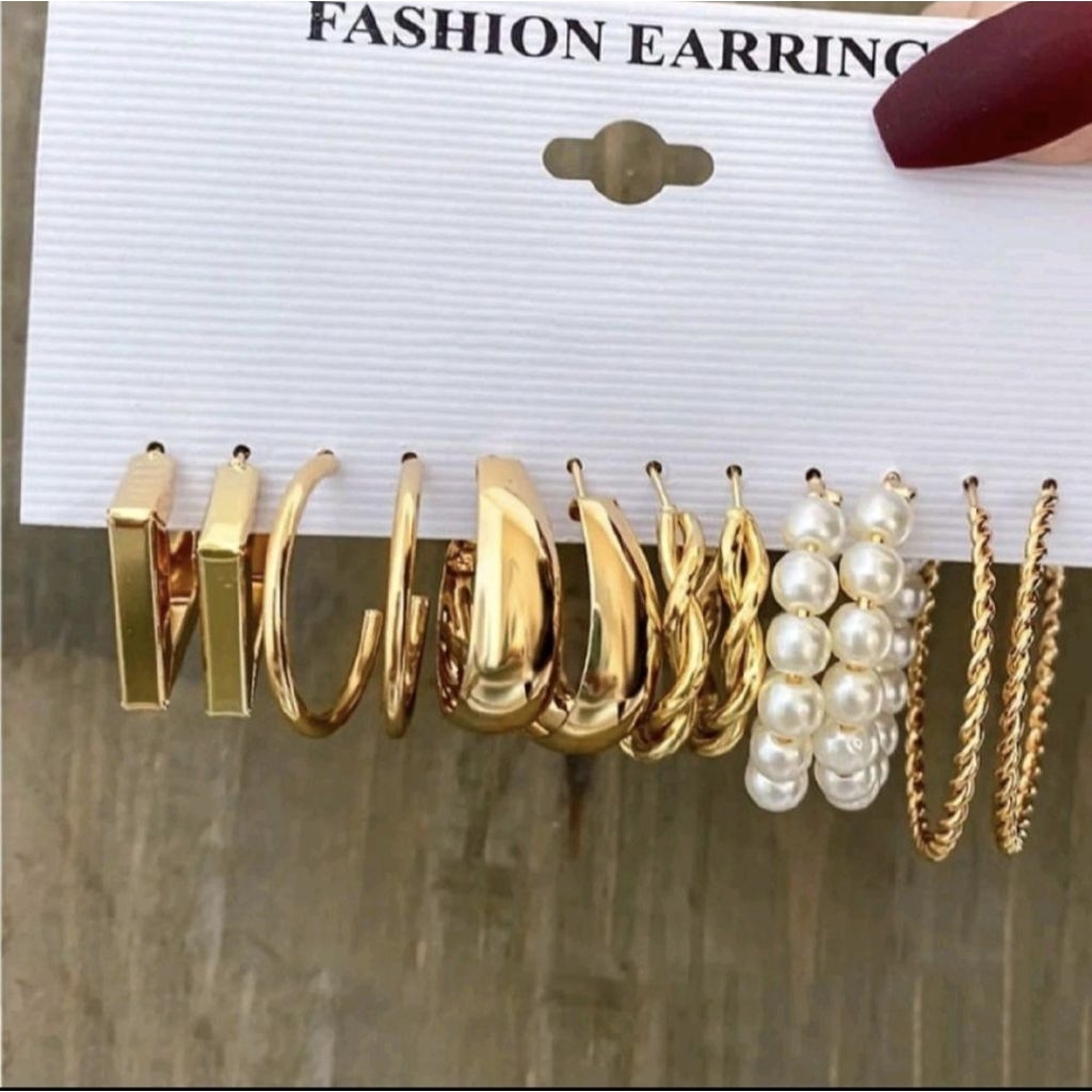 ANTING BULAT HOOP  ANTING TUSUK ANTING HIJAB PROMO