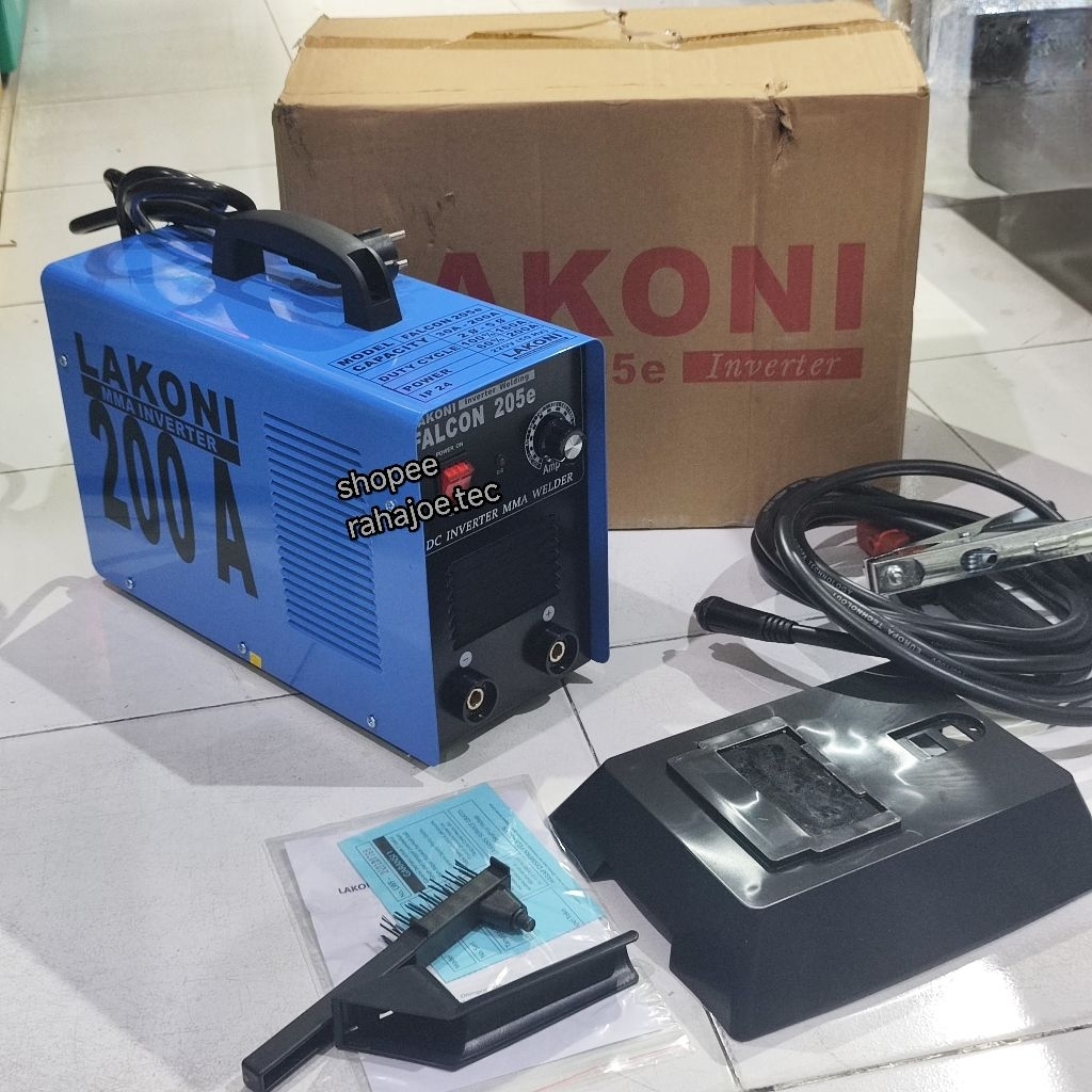 Lakoni Falcon 205E Trafo Las Mesin Inverter Travo Las 200 Ampere 205 E