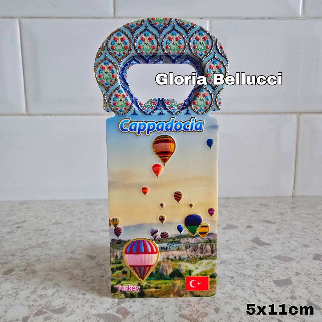 souvenir pembuka tutup botol cappadocia turkey tempelan kulkas magnet negara turkiye turki