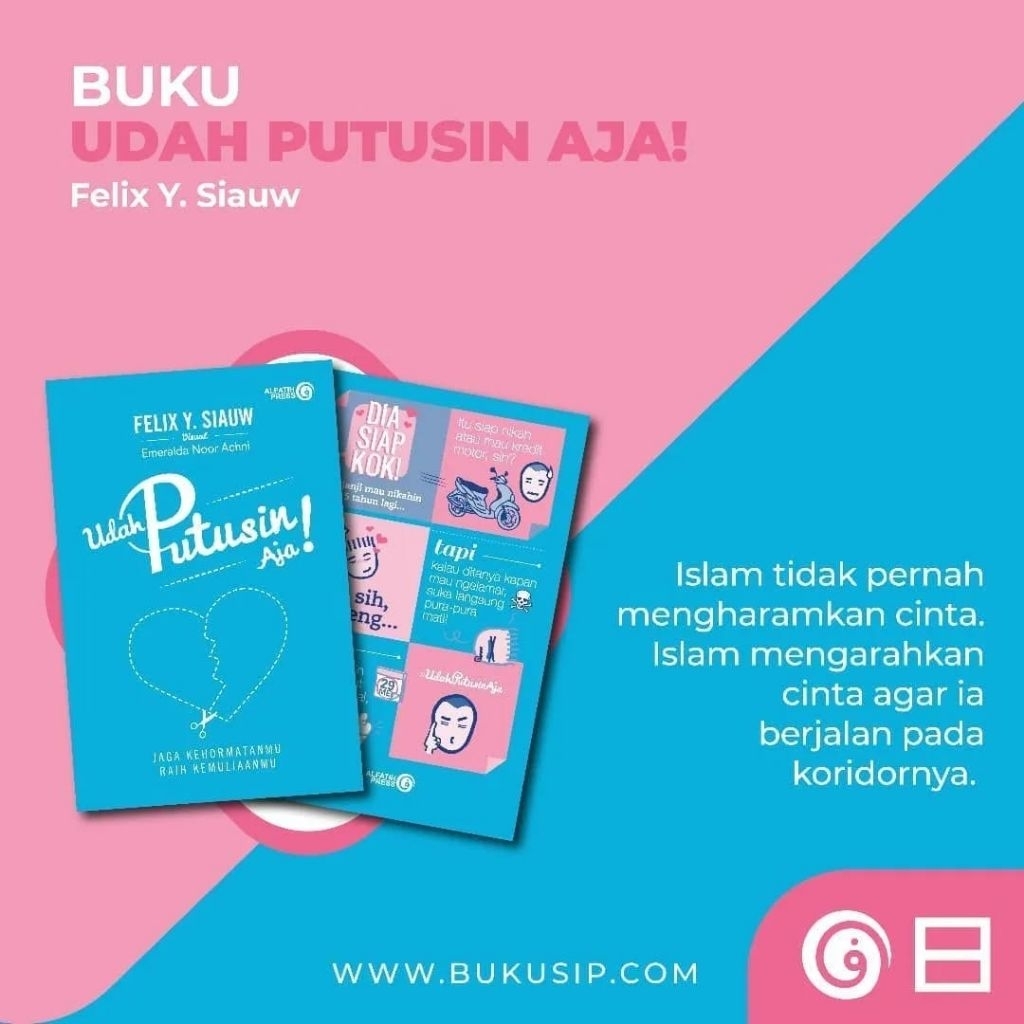 BUKU UDAH PUTUSIN AJA FELIX Y.SIAUW