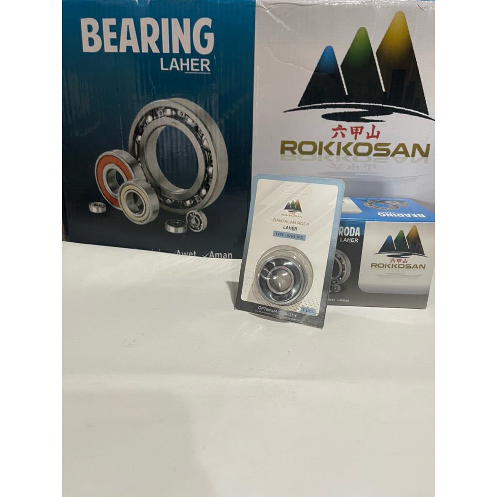 ROKKOSAN Bearing 6202 Rokosan Laher 6202 Bering Laher 6202