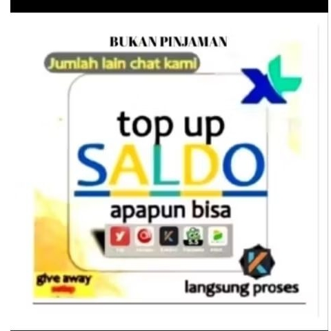 TOP TERMURAH UP SALDO///REGULER TRANSFER XL AXIATA