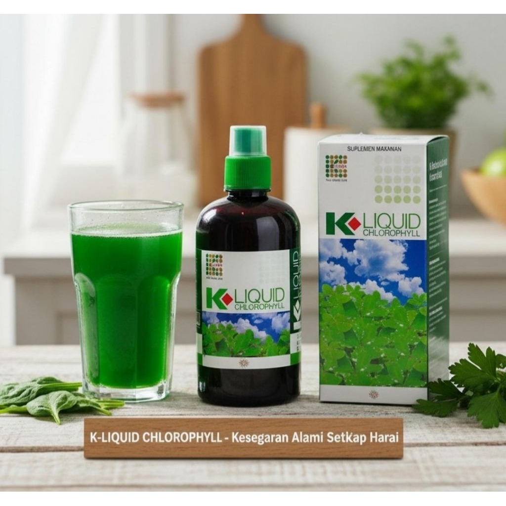 K-LIQUID CHLOROPHYLL | K-LINK KLOROFIL MINUMAN KESEHATAN