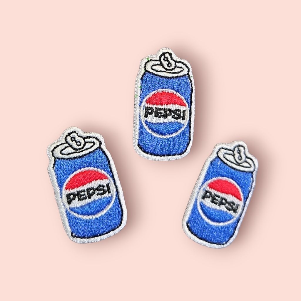Iron Patch Kaleng Pepsi