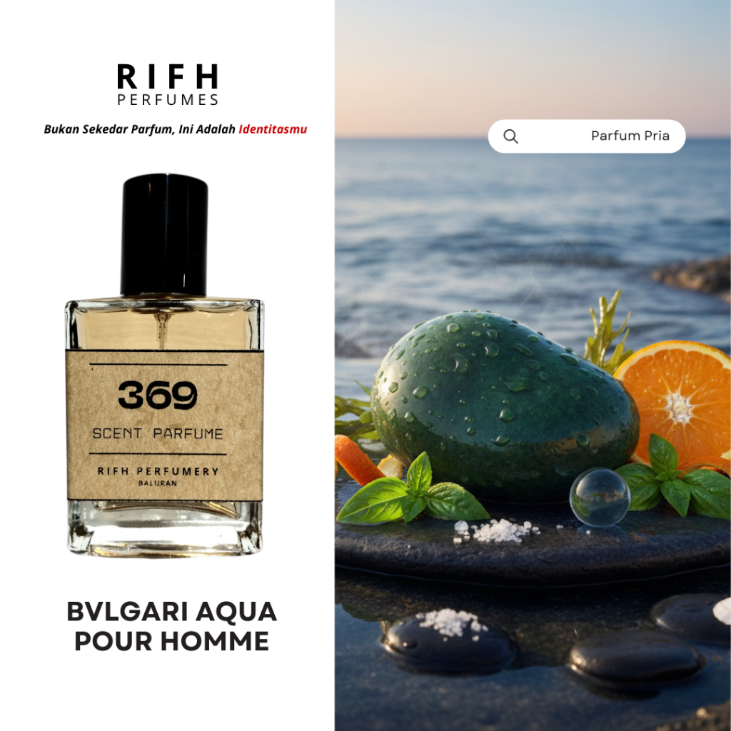 BVLGARI AQUA_ 369.SCENT PARFUM - RIFH POUR HOMME