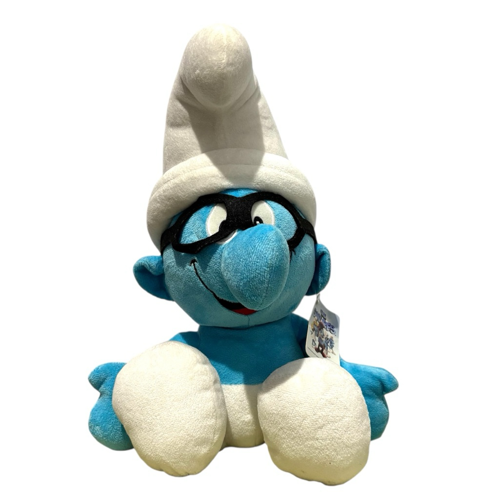 Boneka Smurfs - Brainy Smurf