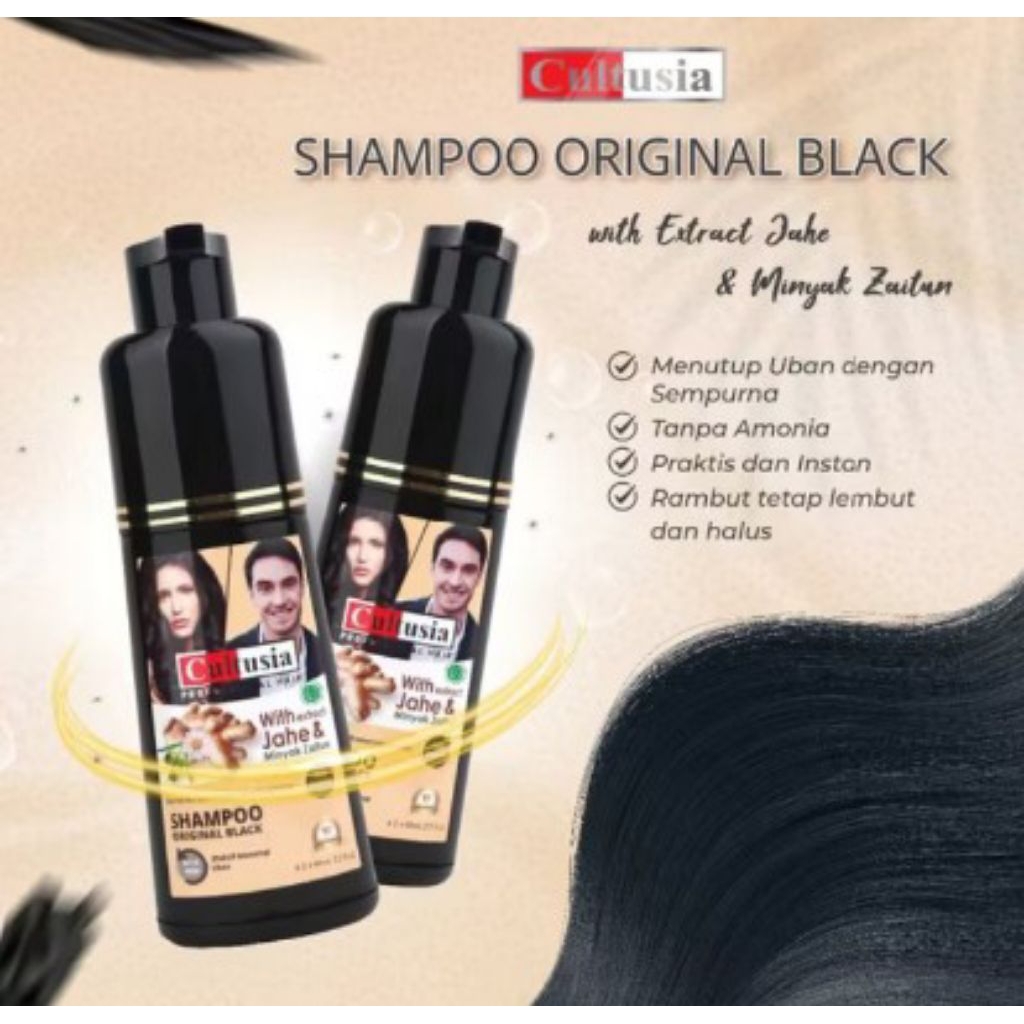 CULTUSIA Shampoo Penutup Uban