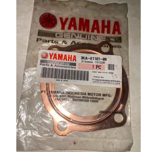 PAKING/GASKET KOP RX KING ORI YAMAHA