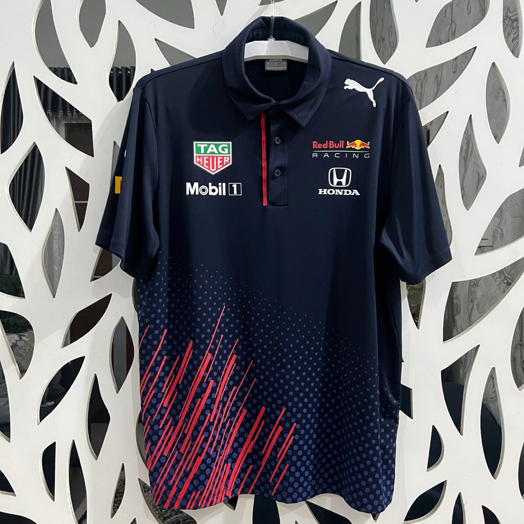[Used/Size L] Baju Polo Oracle Red Bull Racing Formula One Team F1 2021
