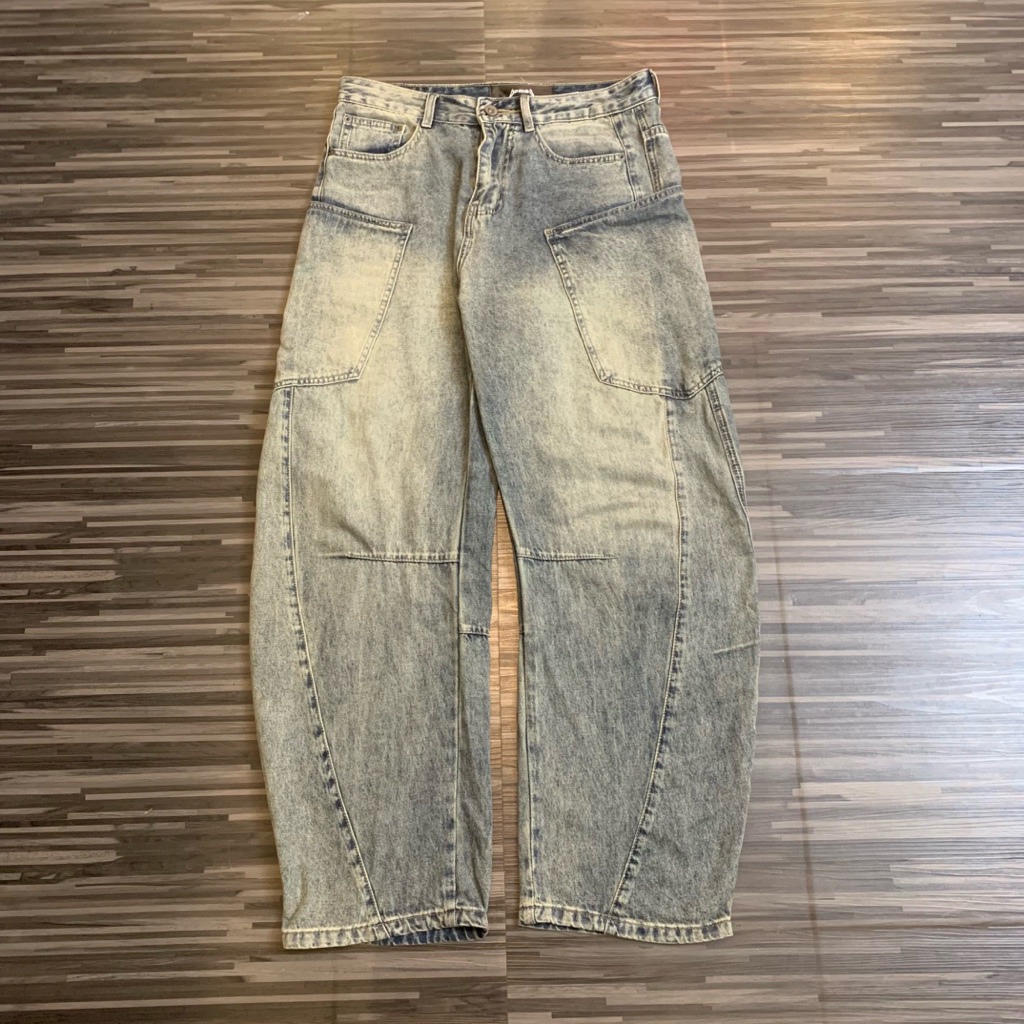 celana panjang barrel pants uprise second original