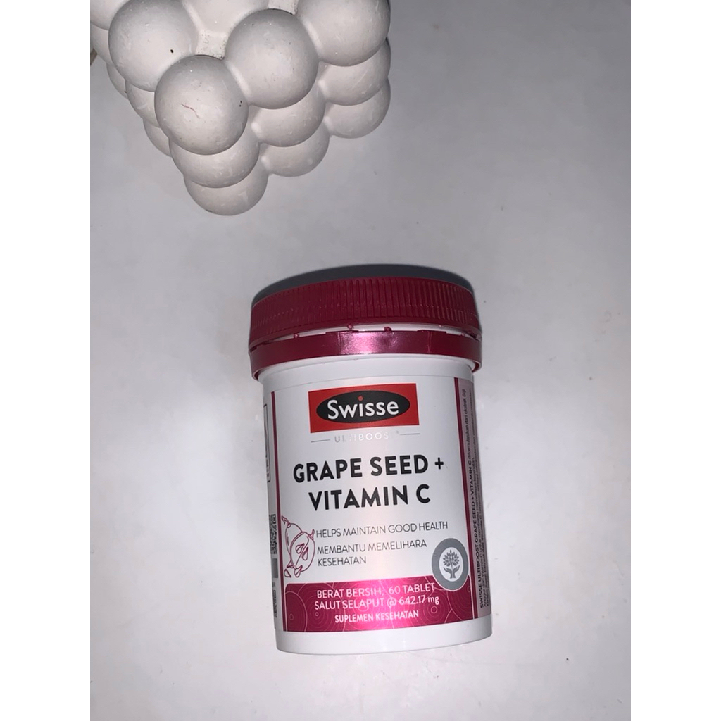 Preloveeeed Vitamin Swisse Gape seed+vitamin c