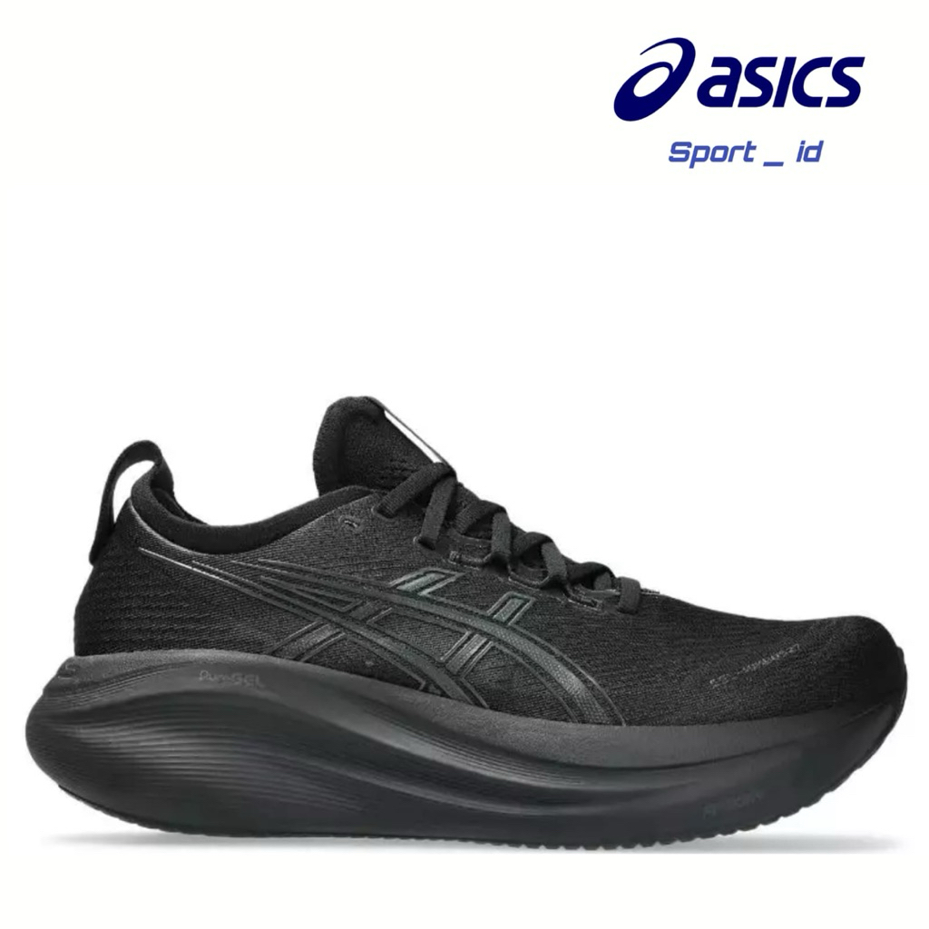 SPORT ID / sepatu running pria asic gell nimbus 27 black