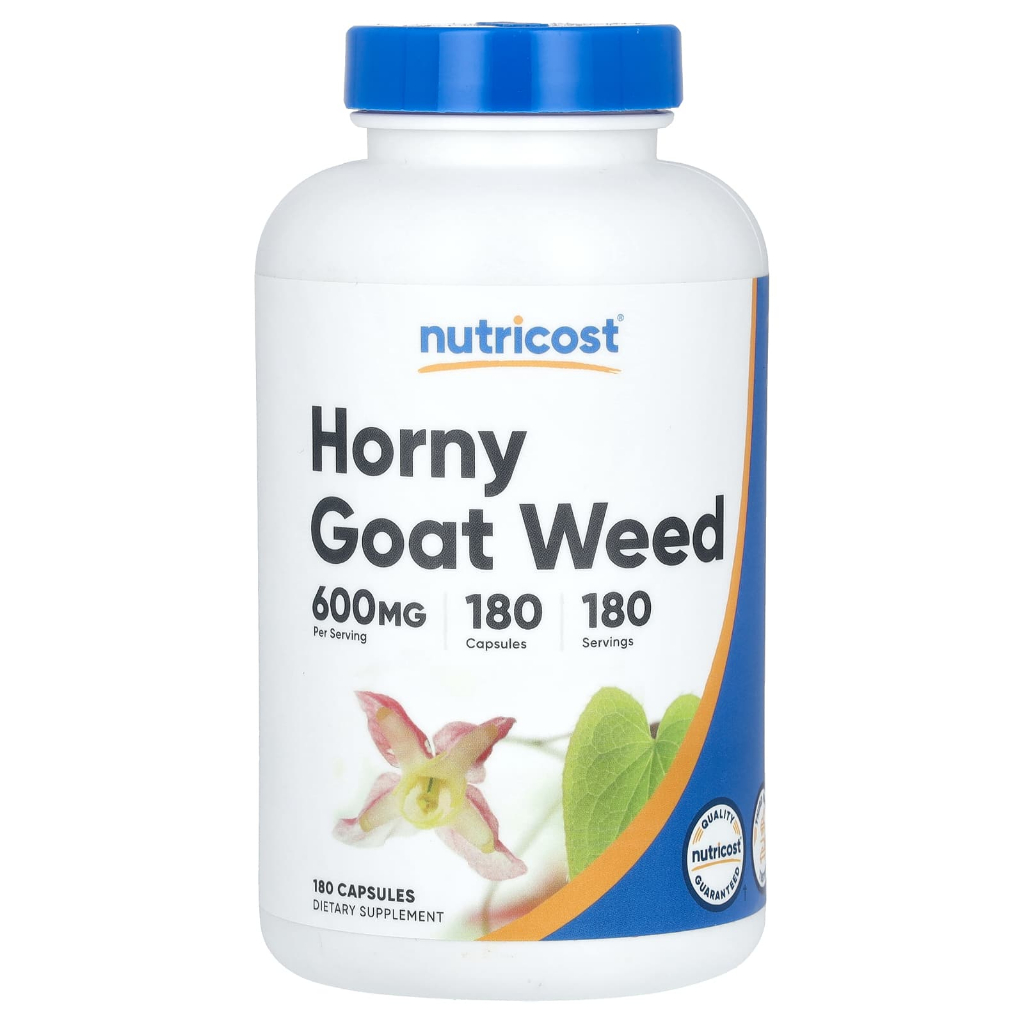 Nutricost Horny Goat Weed 600 mg 180 Capsules