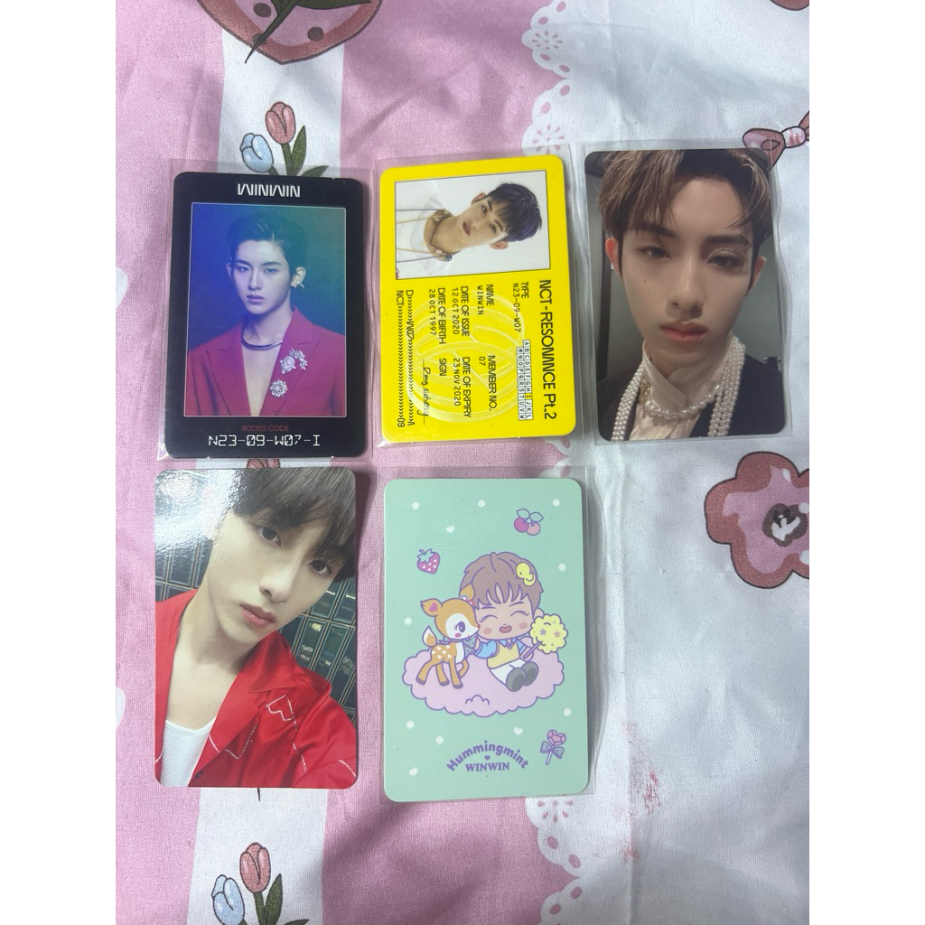 official photocard pc winwin nct wayv resonance pt 2 sanrio ac arrival kickback golden age