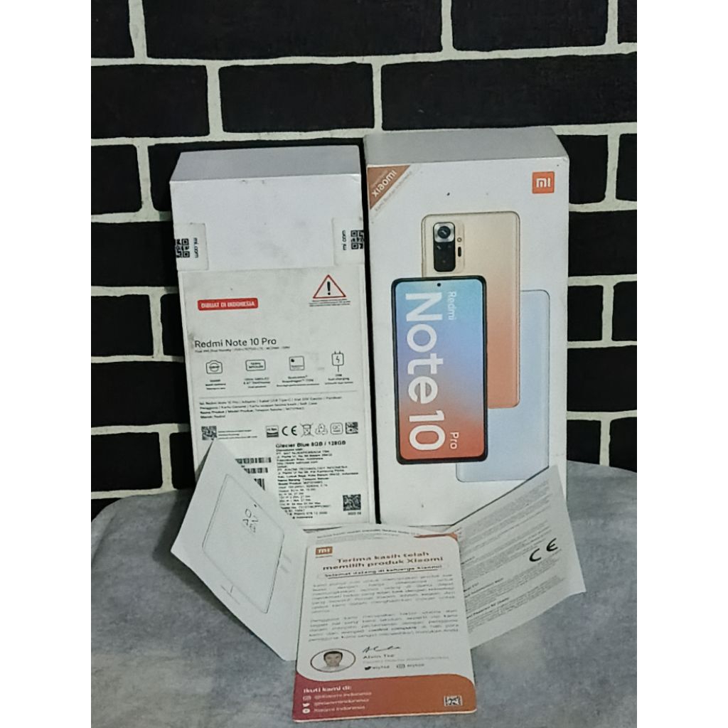 DUS Redmi Note 10 Pro 8/128 GB Original Copotan