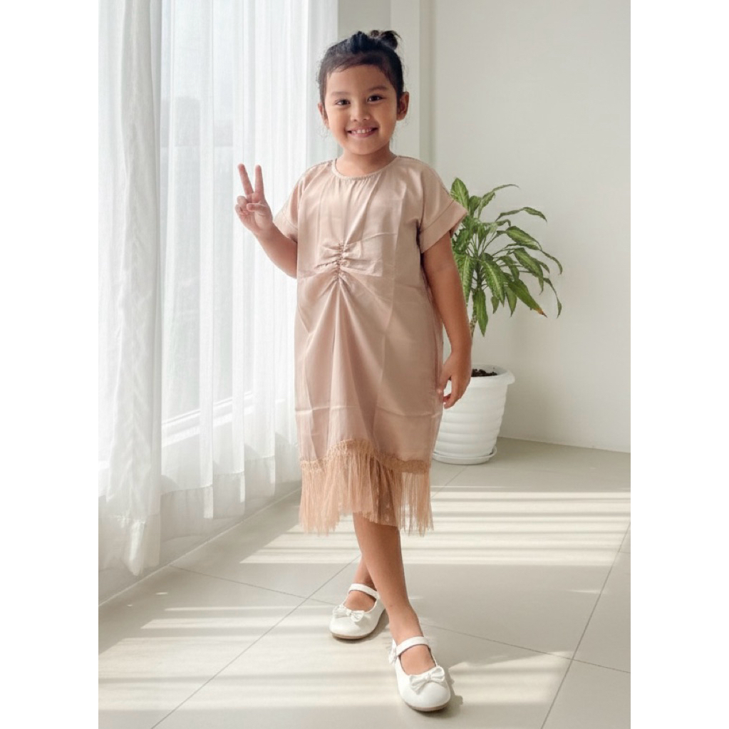 KANIA KAFTAN - KAFTAN ANAK PEREMPUAN - KAFTAN ANAK PREMIUM - KAFTAN USIA 1-5 TAHUN - DRESS ANAK PERE