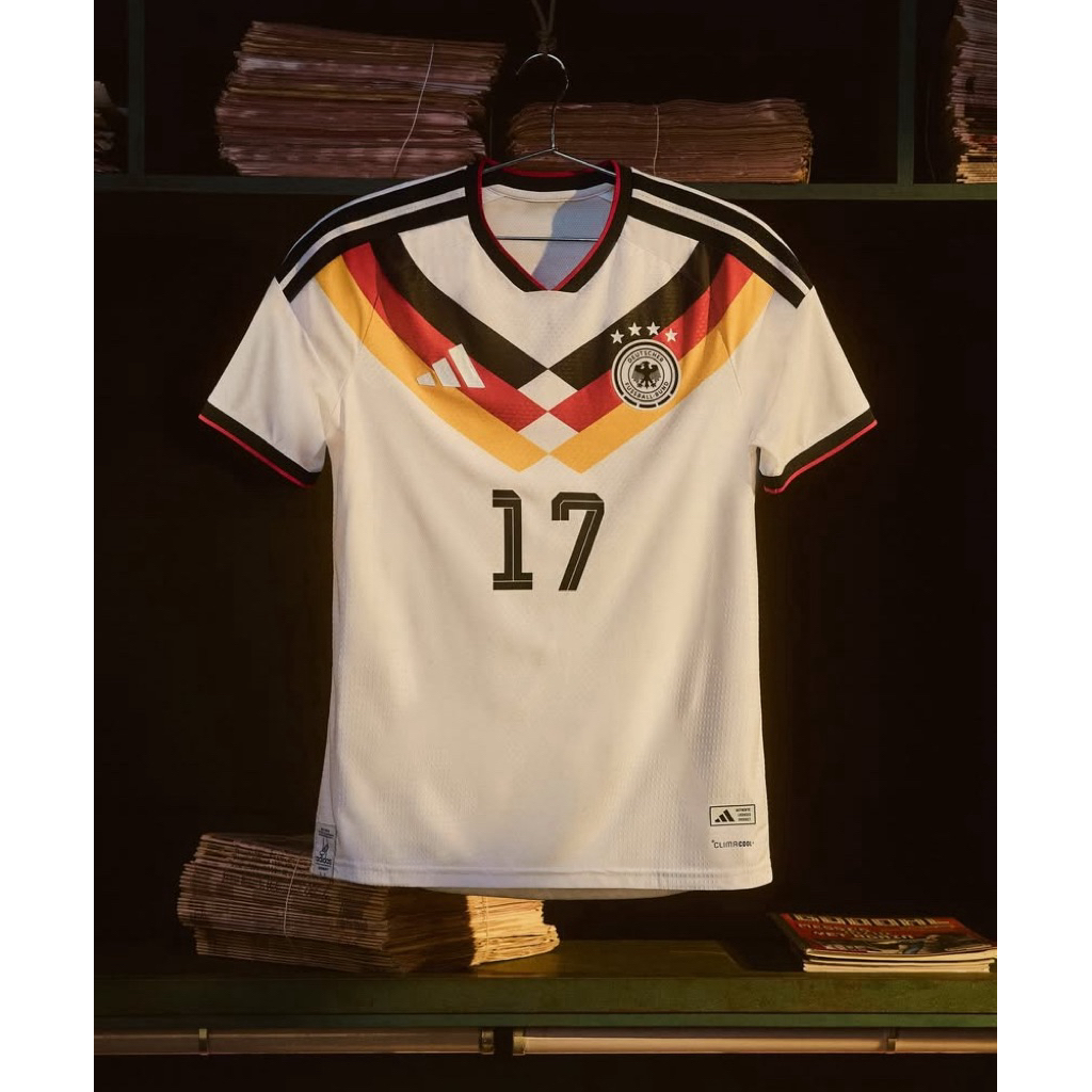 Jersey Jerman Home World Cup 2026, Jersey Piala dunia Terbaru