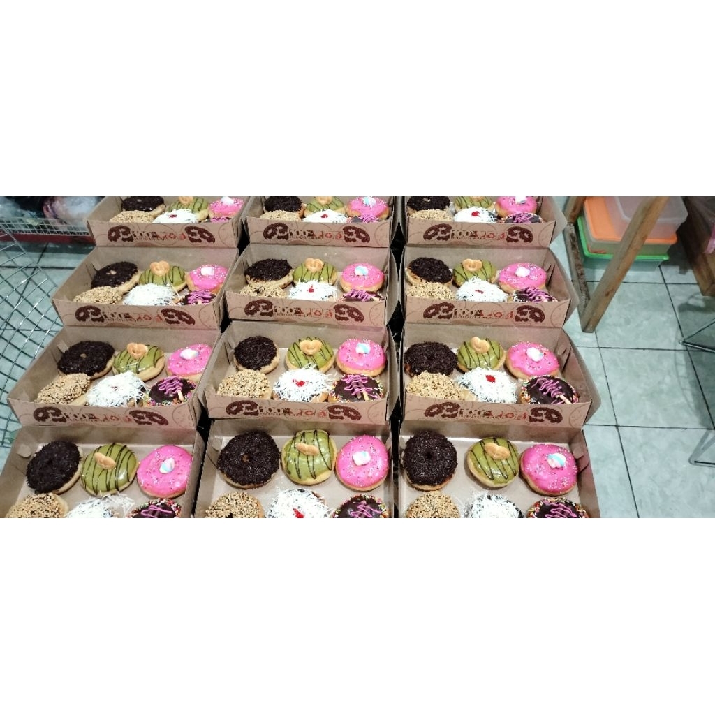 Donat Aneka topping [topping mix]
