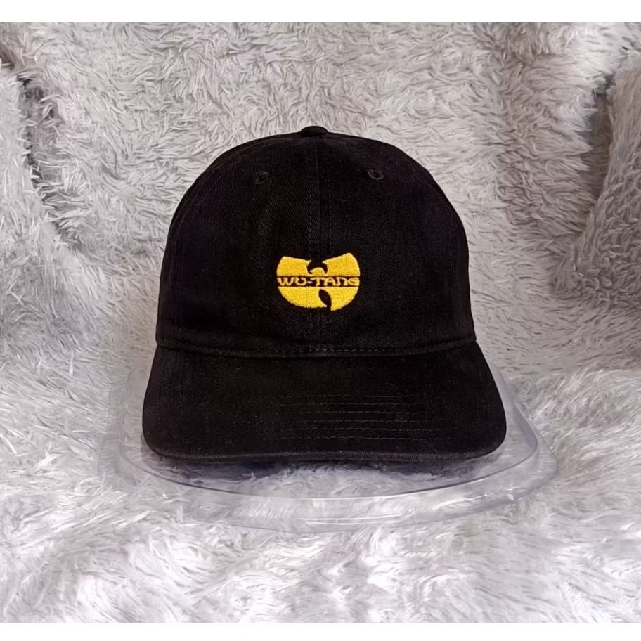 Topi wutang clan official streetwear black solid