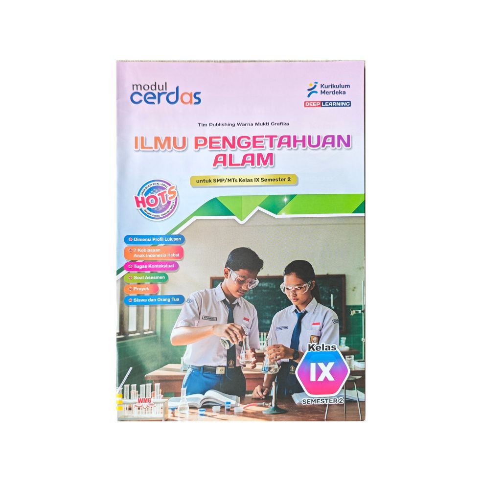 Lks Cerdas IPA Kelas  9 SMP Smt 2 Kurmer  Terbaru Murah