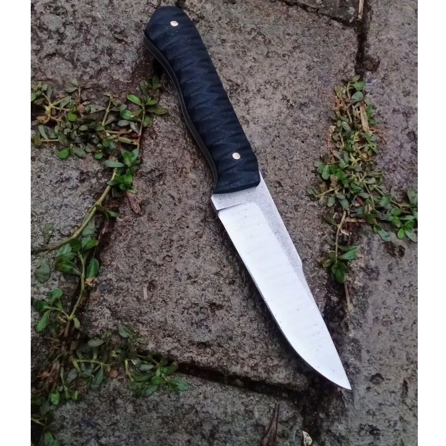 Pisau Bushcraft / Camping knife Sleipner A88