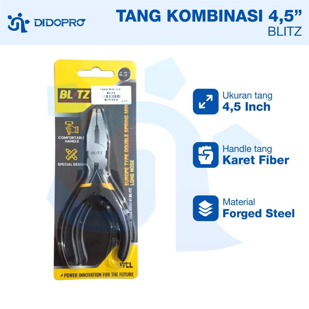Tang Mini Blitz Plier Kombinasi Potong Buaya