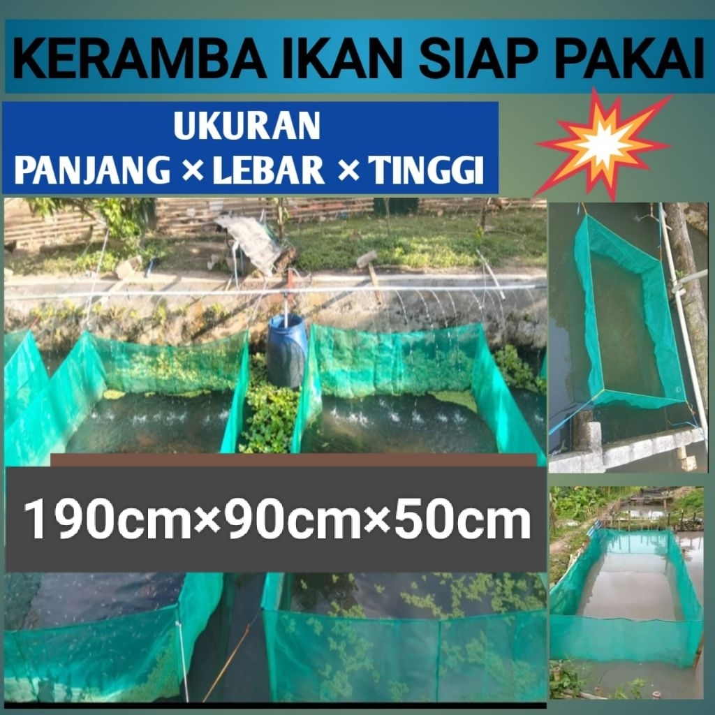 Keramba apung jaring apung keramba ikan siap pakai