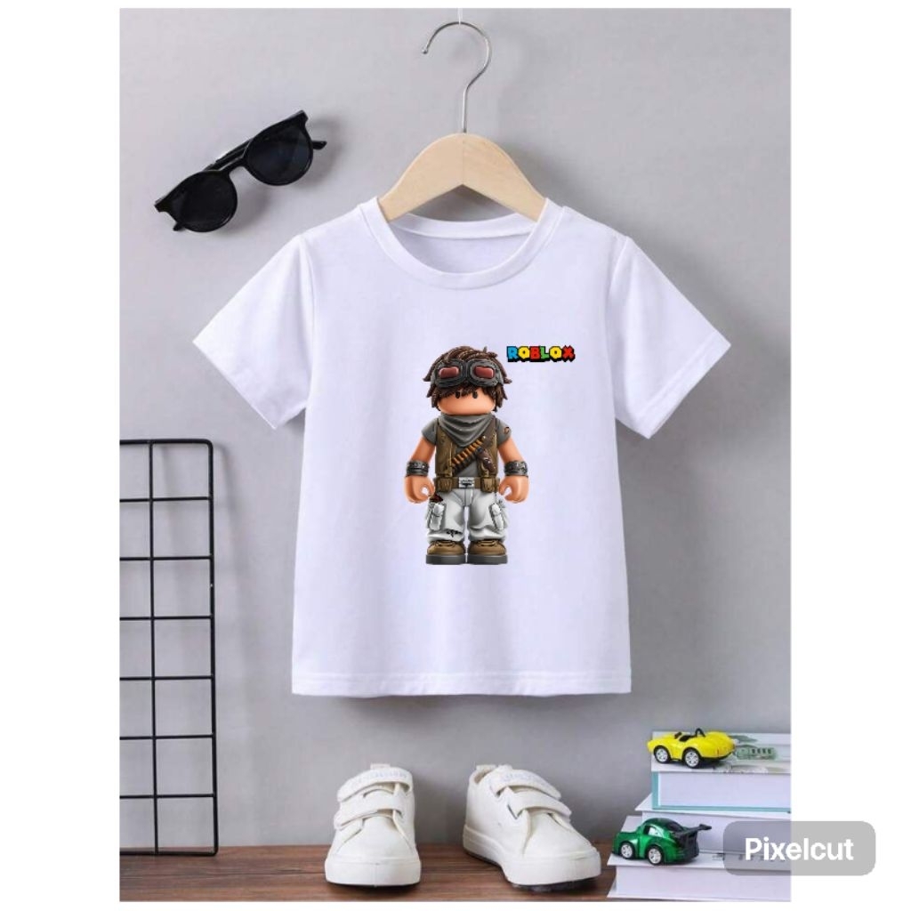 kaos Roblox anak premium