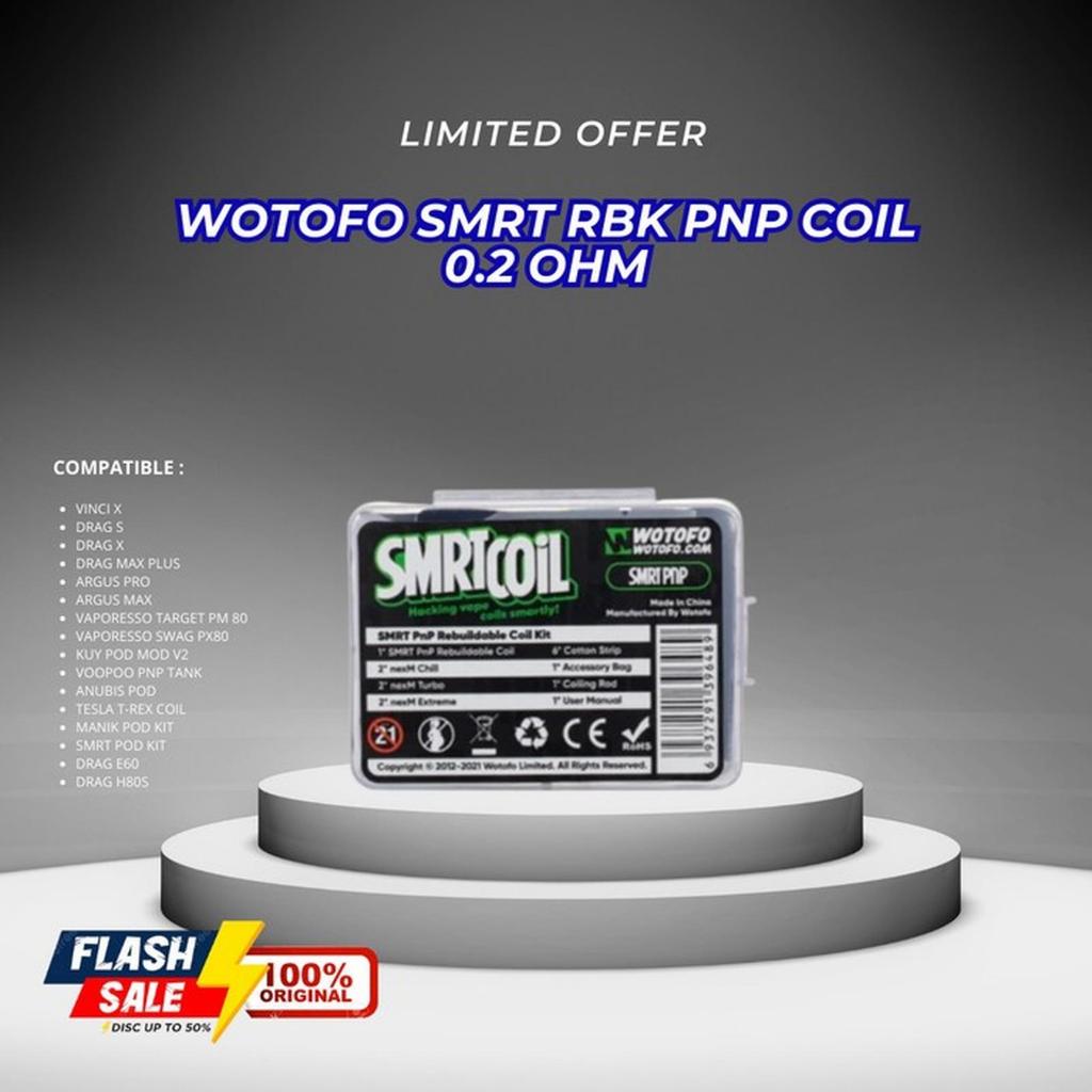 WOTOFO SMRT RBK DRAG H40 Compatible PnP coil / TW coil series