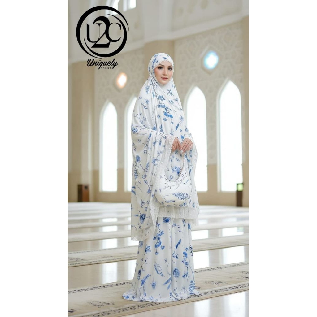 MUKENA ZARROH PREMIUM BY U2C MUKENA LEBARAN MEWAH