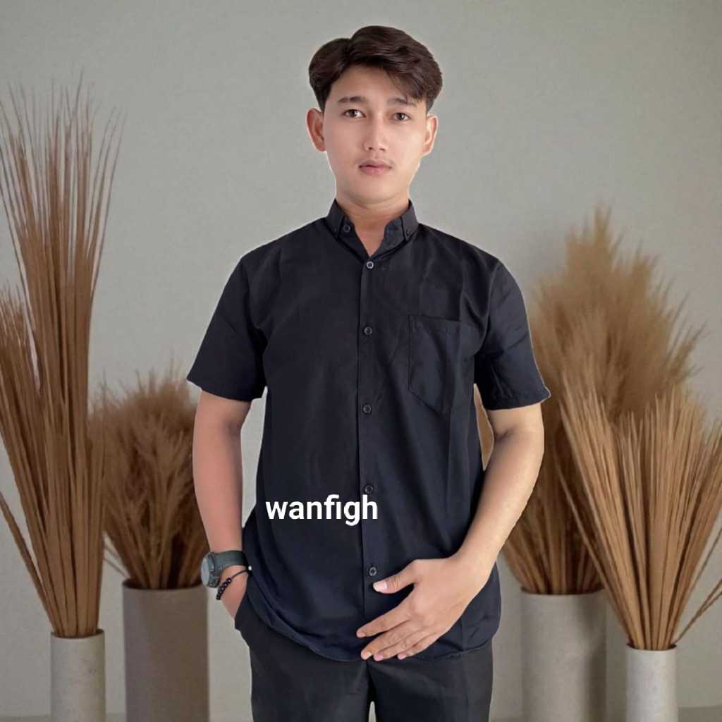 Kemeja Polos Cowok Simple & Elegan – Fashion Kekinian