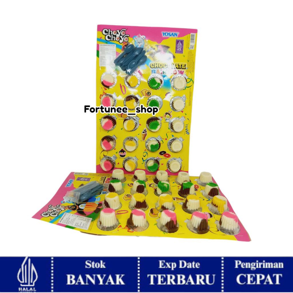 Coklat Choyo Choyo / Coklat Colek Jadul / Choyo Cepuk Lembaran