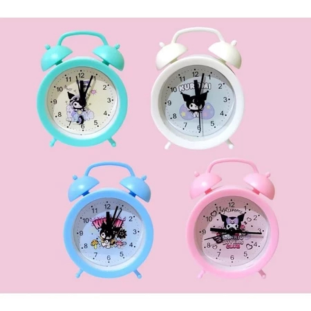 Jam Alarm Anak Karakter Sanrio Jam Meja Kuromi Beker Alarm Clock