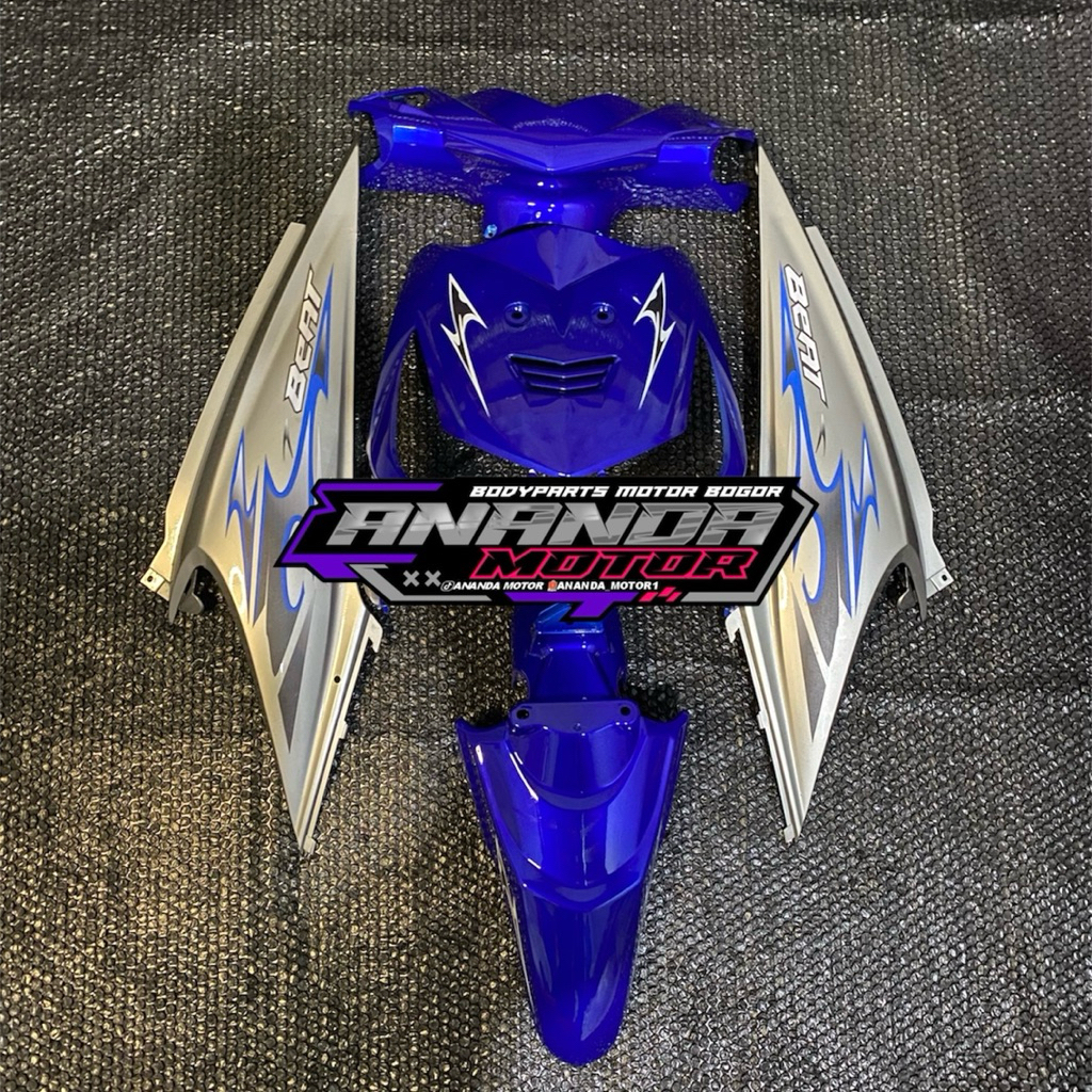 FULL BODY HALUS BEAT KARBU BIRU CANDY PLUS STRIPING