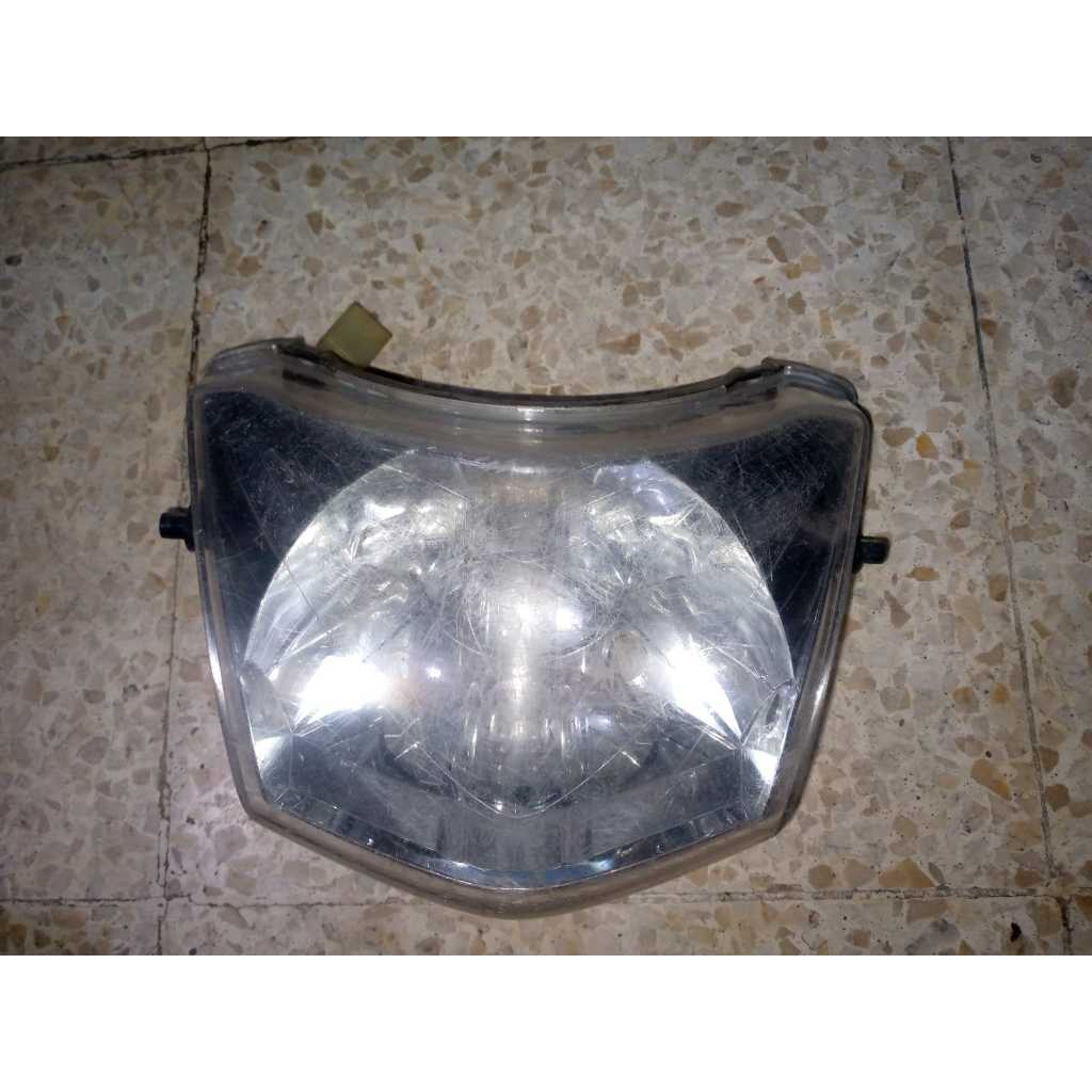 Reflektor Lampu Depan Honda Supra Fit New ( mika ada baret2 ) Ori Copotan