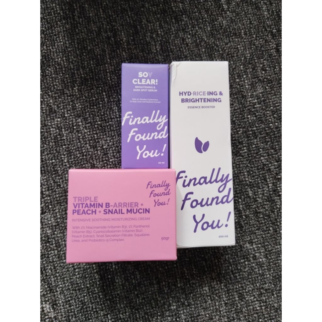 produk baru/segel sepaket Finally found you