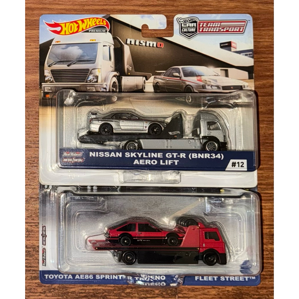 Hot Wheels Team Transport Bundle Mix Set 2 Pcs